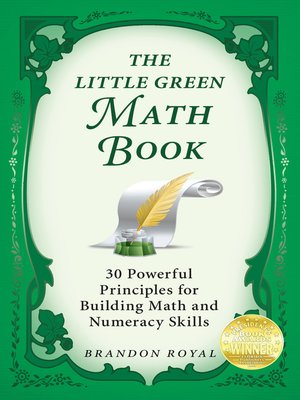 cover image of The Little Green Math Book